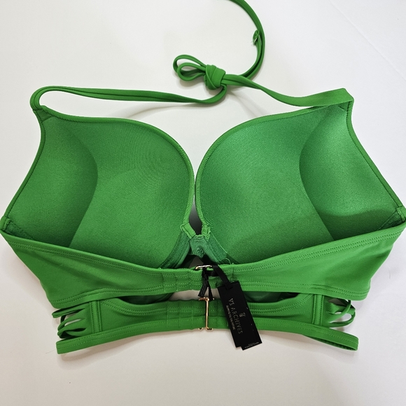 Victoria's Secret Archives Bombshell Pushup Longline Bikini Top Sz 34D NWT - Picture 6 of 9